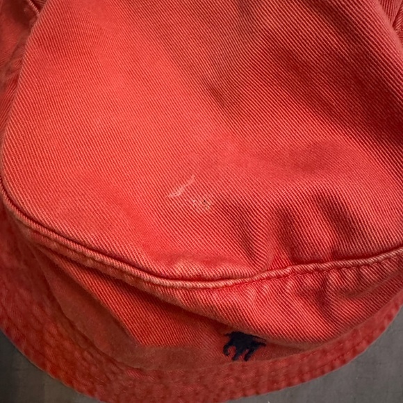 Ralph Lauren Pink Kids Bucket Hat - Picture 2 of 4